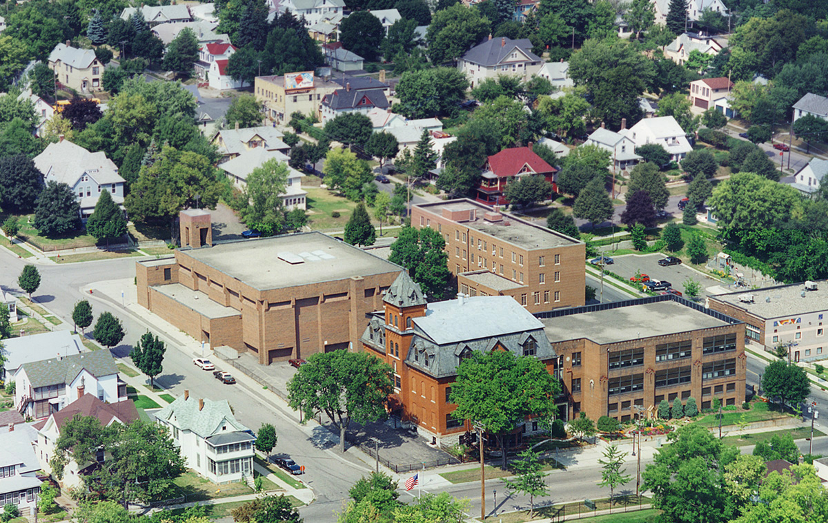 Aerial photo by George Bordner​, Bordner Aerials.
