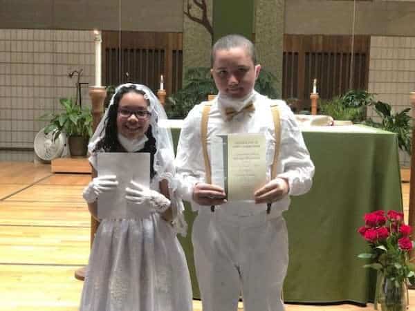 Aioki and Luciano Bostwick (Community of Saints)