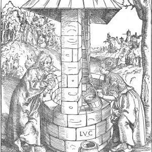 Jesus Christ and the woman at the well